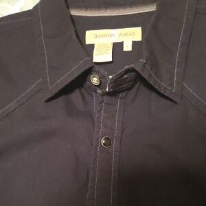Territory Ahead Black Snap-Up Shirt